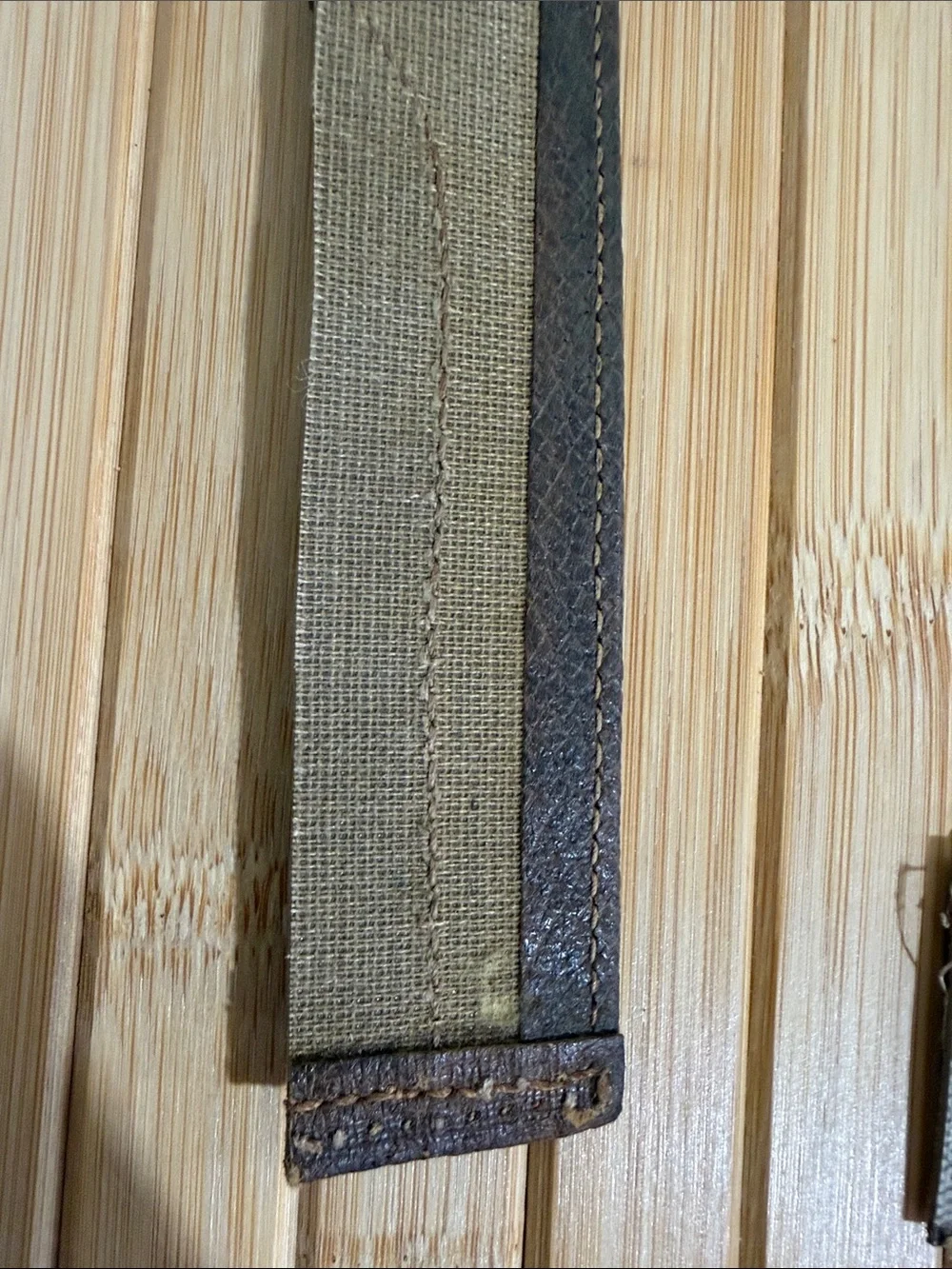 Authentic Gucci Web Straps with Beige GG Canvas Trim 7 pieces project